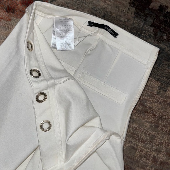 AnnaRita N - off white o ring pants trousers - Picture 8 of 8